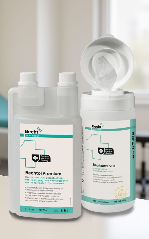 Bechtol Premium Desinfektionsmittelflaschen für den klinischen Bereich, medizinischer Oberflächenreiniger für Hygiene und Infektionskontrolle