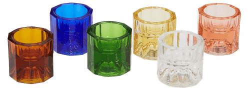 Dappen jars from Becht pro medix in various colors