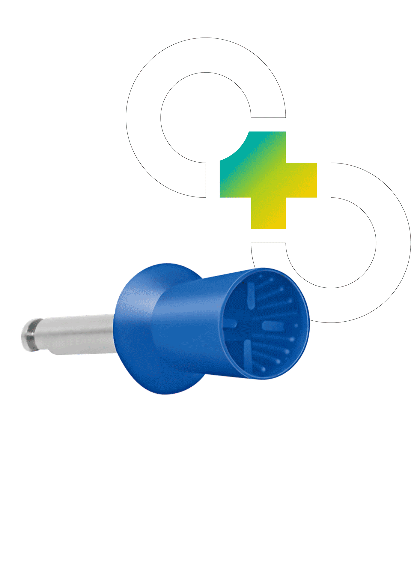 Animated GIF with alternating Becht pro medix products for professional prophylaxis, including polishers, pastes, dental floss and other dental products, each with the "German Medical Quality" label.